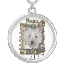Fathers Day - Stone Paws - West Highland Terrier Pendants
