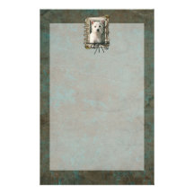 Fathers Day - Stone Paws - Westie Customized Stationery
