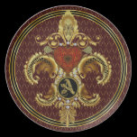 Fathers & Mothers Day Monogram A View Hints plates