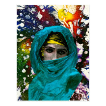 Fatima by Michael Moffa Postcard
