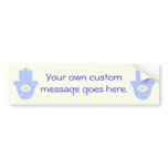 Fatima Eye Heart Hamsa bumper stickers