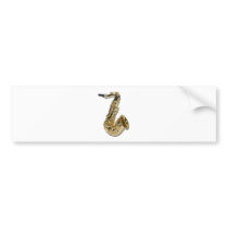 FatSaxophone040311 Bumper Stickers