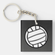 Faux Carbon Fibre Volleyball