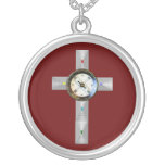 Faux Compass Pendant