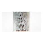 FAUX FUR CHEST HAIR photo cards