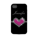 Faux Jewel iPhone Case Tough Iphone 4 Covers