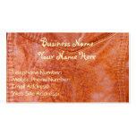 Faux Leather Rustic style Business Cards
