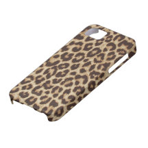 Faux Leopard Fur iPhone 5 Covers