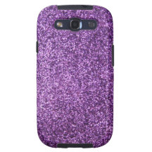 Faux Purple Glitter