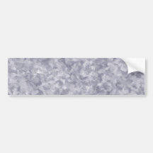 Faux Silver Galvanised Steel Metal Bumper Stickers