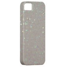 Faux Sparkles & Glitter Cream iphone 5 case