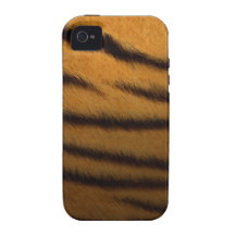 faux tiger print Case-Mate iPhone 4 case