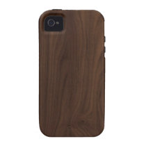 faux Wood Grain iPhone 4 Case casemate cases