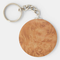 faux Wood Grain Keychain keychains