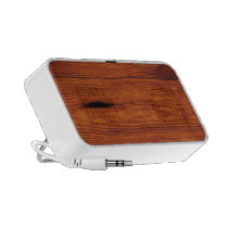 faux Wood Grain MP3 Speakers speakers
