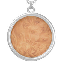 faux Wood Grain Necklace necklaces