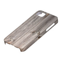Faux Wood Texture iPhone 5 Cases
