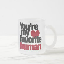 Favourite Human Love Coffee Mugs