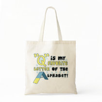 Favourite Letter Q Bag