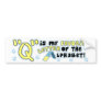 Favourite Letter Q Bumper Sticker