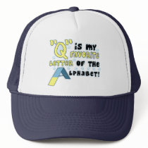 Favourite Letter Q Hat