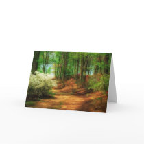 Favourite Path - Blank Verse Greeting Card