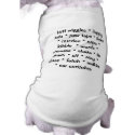 Favourite things pet clothing