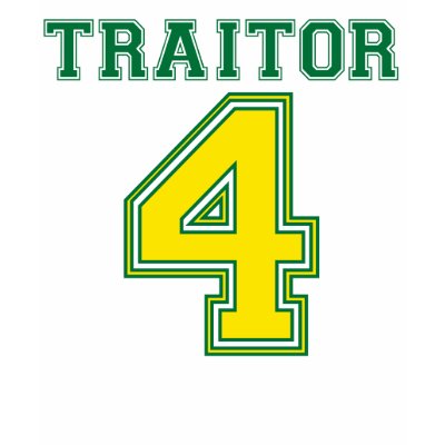Favre Traitor Tshirts by worldsfair