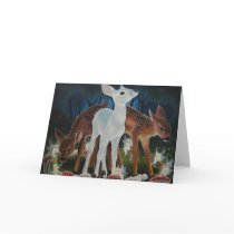 Fawn Faery Ring Greeting Card