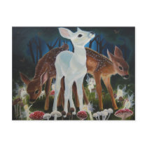 Fawn Faery Ring Postcard