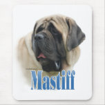 Fawn Mastiff Name mousepads