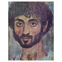 Fayum Mummy Portrait From By Römisch-Ägyptischer Flyers