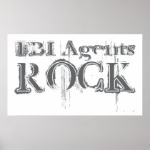 FBI Agents Rock Posters
