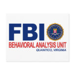 FBI BAU Criminal postcards