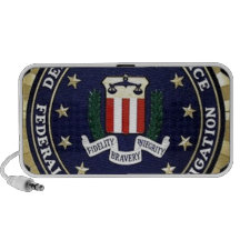 FBI Emblem Mini Speakers