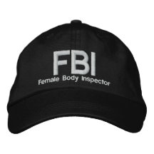 FBI EMBROIDERED BASEBALL CAP