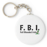 FBI Full Blooded Irish 3 Key Chains