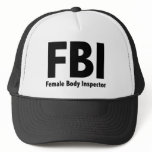 FBI Mr Funny Rude College Humour hats
