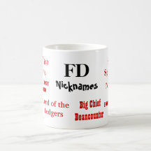 FD Nicknames! Rude Finance Director Mug