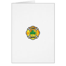 FD Shamrock White Cards