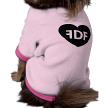 FDF Pink Puppy Tee Dog Tee