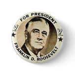 FDR 1940 - Button
