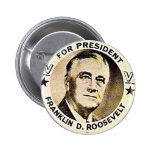 FDR 1940 - Button