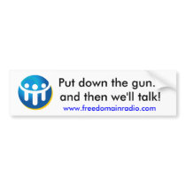 FDR Bumper Sticker