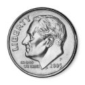 FDR Dime Coin magnet.