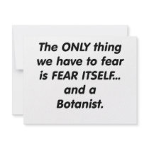 fear botanist personalized invites