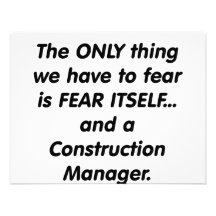 fear construction manager announcement