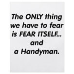 Fear handyman flyers