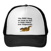 Fear Itself Chipmunks Mesh Hat