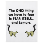 Fear Itself Lemurs flyers